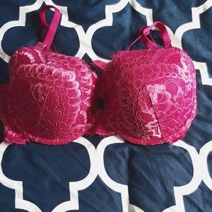 32DDD hot pink bra